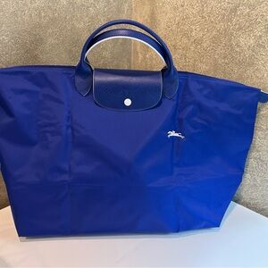 Longchamp Royal Blue Travel Bag